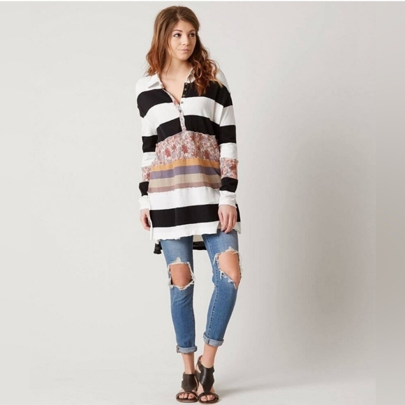 Free People We the Free Eloise Henley Top size X-small - Picture 1 of 11